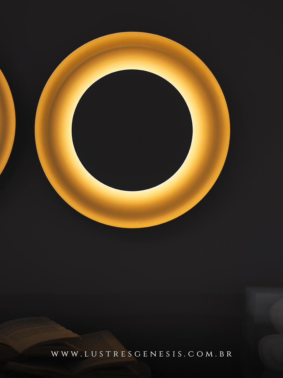 Luminária Arandela Interna e Externa IP65 Secret Bella Italia